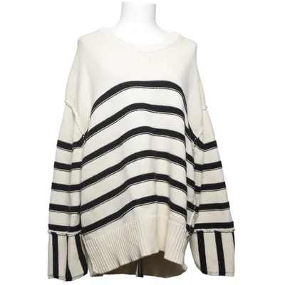 Tröja (Vit, Svart) från Dagmar Ekologisk bomull, Polyamid