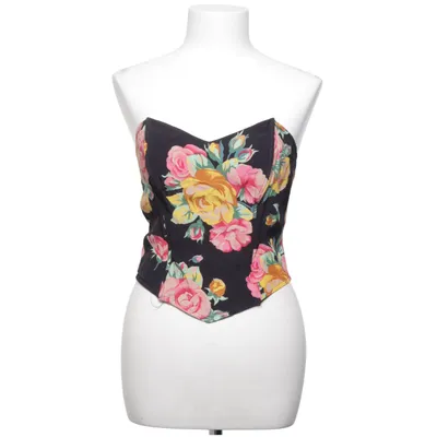 Tubtopp (Svart, Flerfärgad) från She Viskos