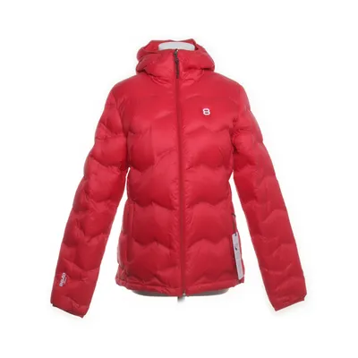Down jacket (Red) from 8848 Altitude Down, Elastane, Polyamide, Leather