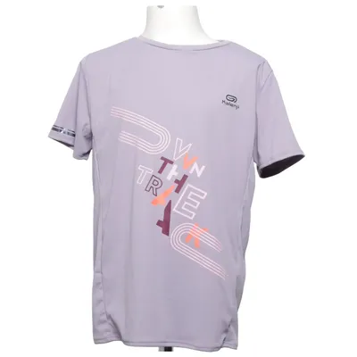T-shirt (Gray, Multicolored) from Kalenji Polyester