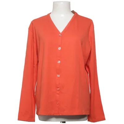 Cardigan (Oranje) van Collection Chalice Katoen, Elastaan, Modal