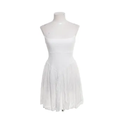 Klänning (Vit) från Bershka Elastan, Polyester