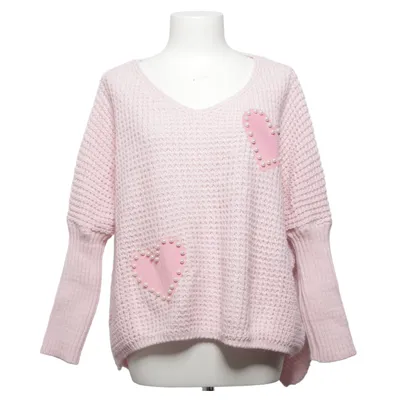 Sweater (Pink) from Marta Acrylic, Cotton, Polyamide