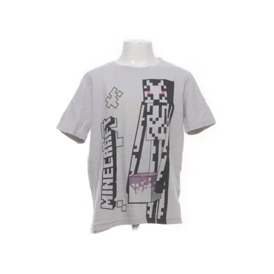 T-shirt (Grijs, Zwart, Lila) van Minecraft Katoen