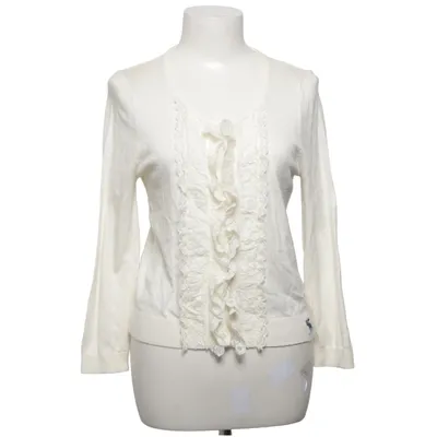 Strickjacke (Weiß) von Abercrombie & Fitch