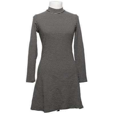 Robe à col roulé (Noir, Blanc) de American Apparel Coton, Élasthane