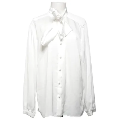 Pussy bow blouse (White) from Tia