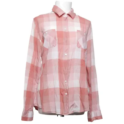 Skjorte (Pink, Hvid) fra Mustang True Denim
