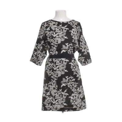 Dress (Black, White) from Cotélac Cotton, Polyester