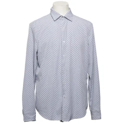 Hemd (Weiß, Blau) von Denim & Flower Elasthan, Polyester