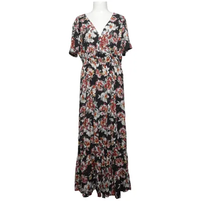 Maxikjole (Sort, Flerfarvet) fra WE Fashion Viscose
