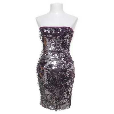 Cocktailklänning (Lila, Silverfärgad, Flerfärgad) från Cotton Club Polyester
