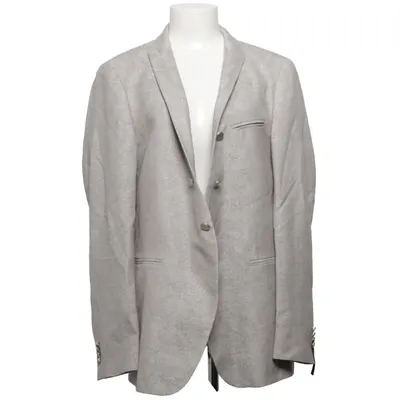 Blazer (Grå) fra Cavaliere Linned, Silke, Viscose, Uld