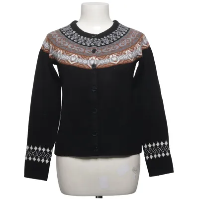 Strickjacke (Schwarz, Mehrfarbig) von Jumperfabriken Polyamid, Wolle