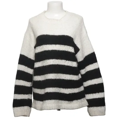 Sweater (Sort, Hvid) fra Bik Bok Elastan, Genanvendt polyester, Uld