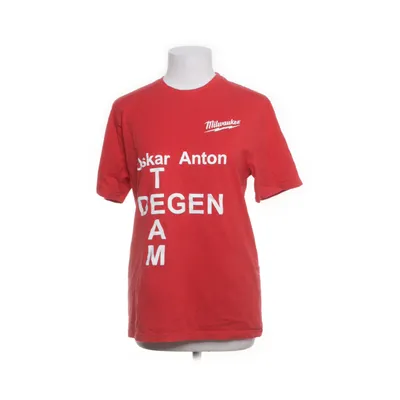 T-shirt (Röd, Vit) från Milwaukee Bomull