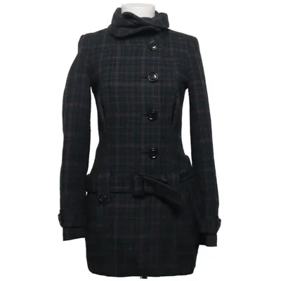 Coat (Green, Purple) from With Love Acrylic, Cotton, Polyamide, Polyester, Viscose, Wool