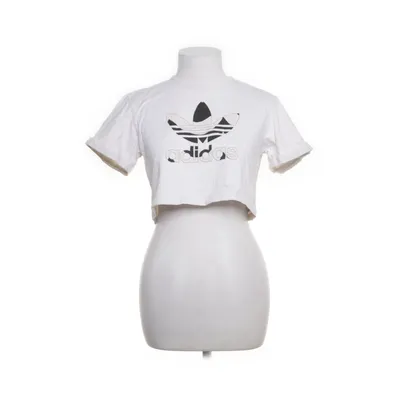 Crop top (Vit) från Adidas x Marimekko Bomull