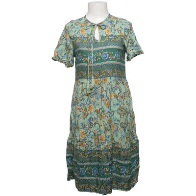 Kjole (Grøn, Blå, Gul) fra Zanzea Viscose