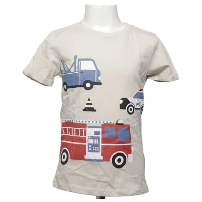 T-shirt (Beige, Mehrfarbig) von Wai Wai by Skill Baumwolle