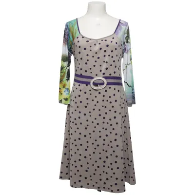 Robe (Gris, Violet, Multicolore) de Margot Coton, Polyester