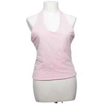 Halternecktopp (Rosa) från Gina Tricot Elastan, Ekologisk bomull