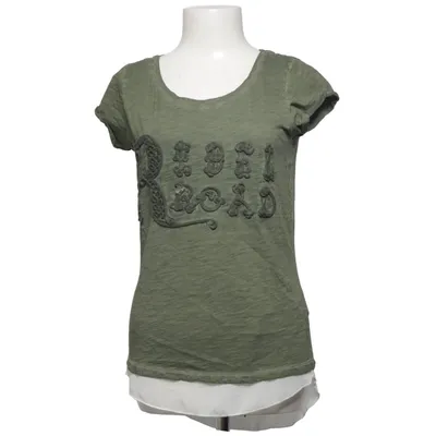 T-shirt (Vert, Blanc) de Key Largo Coton