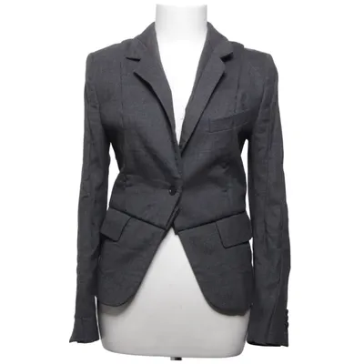 Kavaj (Grå) från Maison Martin Margiela by H&M Bomull, Elastan, Viskos, Ull