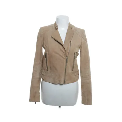 Veste de motard (Beige) de Mango Cuir