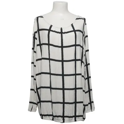 Top (Black, White) from Maite Kelly x Bonprix Elastane, Viscose