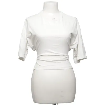 T-shirt (Open Back Tie Tee) van Nelly Katoen
