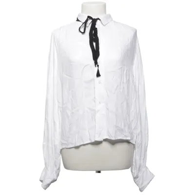 Pussy bow blouse (White, Black) from Carin Wester Viscose