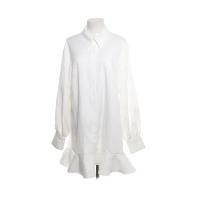 Shirt dress (White) from PrettyLittleThing Elastane, Polyester