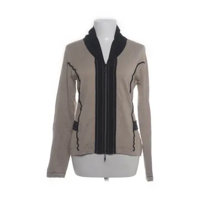 Cardigan (Beige, Black) from Crisca Polyamide, Polyester, Viscose