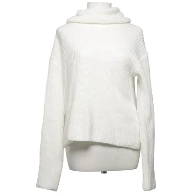 Rollkragenpullover (Weiß) von Adorable Caro x NA-KD Acryl, Polyamid