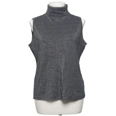 Top (Grijs) van Blue One Katoen, Metallvezel, Polyamide