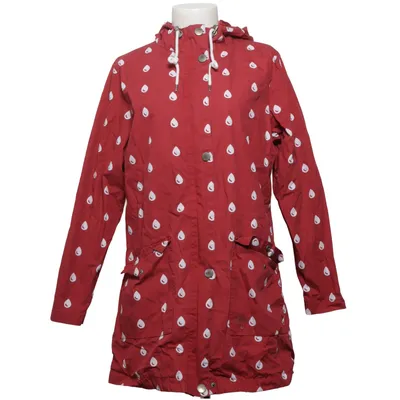 Manteau imperméable (Rouge, Blanc) de Gina Benotti Coton, Polyester, Polyuréthane