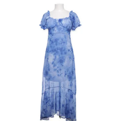 Maxi jurk (Blauw, Wit, Meerkleurig) van NA-KD Polyester