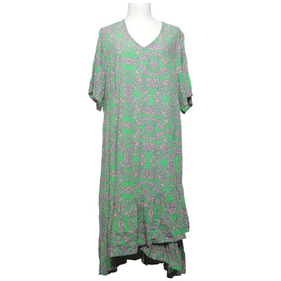 Jurk (Groen, Roze, Meerkleurig) van Zhenzi Viscose