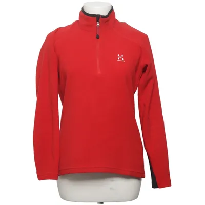 Fleece sweater (Red, Black) from Haglöfs Polyester