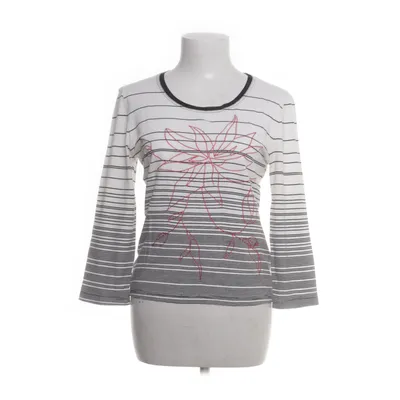 Lange mouwen shirt (Wit, Zwart) van Betty Barclay Viscose, Elastaan