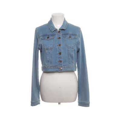 Denimjakke (Blå) fra Lilly Bomuld, Elastan, Polyester