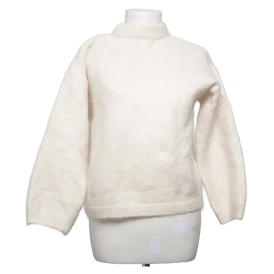 Sweater (White) from H&M Premium Quality Wool, Mohair, Polyester, Elastane