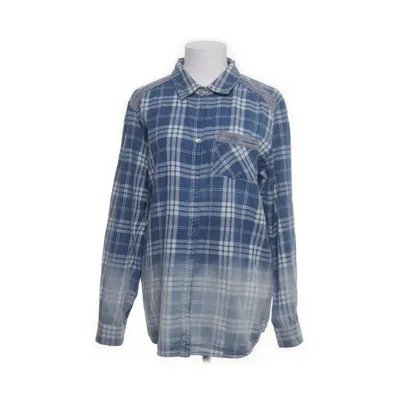 Flanellskjorta (Blå, Vit, Grå) från Pulz Jeans Bomull