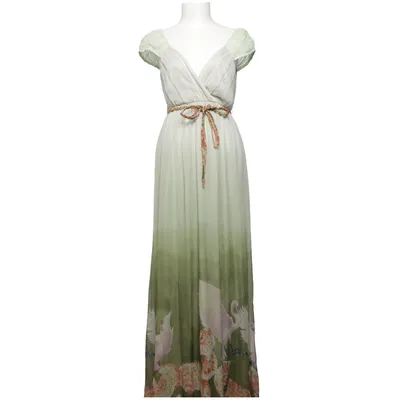 Maxi jurk (Groen, Meerkleurig) van Traffic People Polyester, Zijde