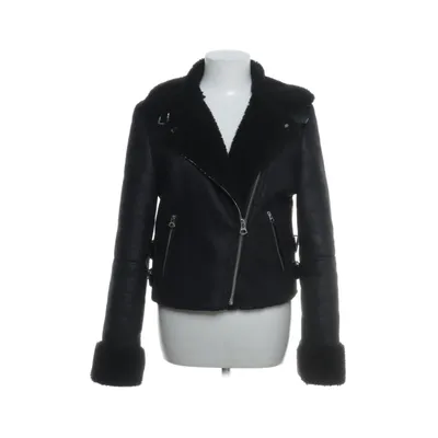 Shearlingjacka (Svart) från Bershka Polyester