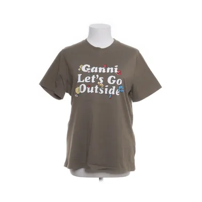 T-shirt (Green) from Ganni Organic cotton