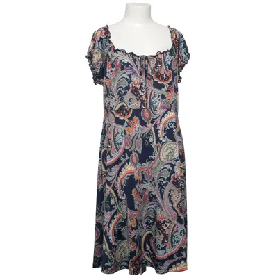 Dress (Blue, Multicolored) from Happy Holly Elastane, Polyester