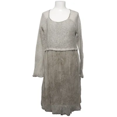 Kjole (Beige) fra Two Blue Sisters Akryl, Elastan, Mohair, Polyamid, Polyester, Silke, Viscose