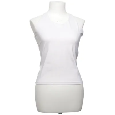 Débardeur de sport (Blanc) de Peonias Élasthane, Polyester